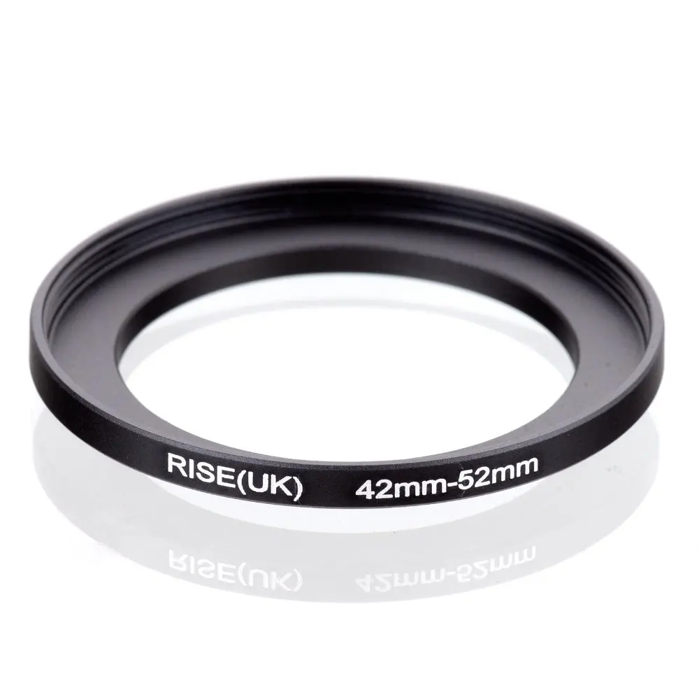 

original RISE(UK) 42mm-52mm 42-52mm 42 to 52 Step Up Ring Filter Adapter black free shipping