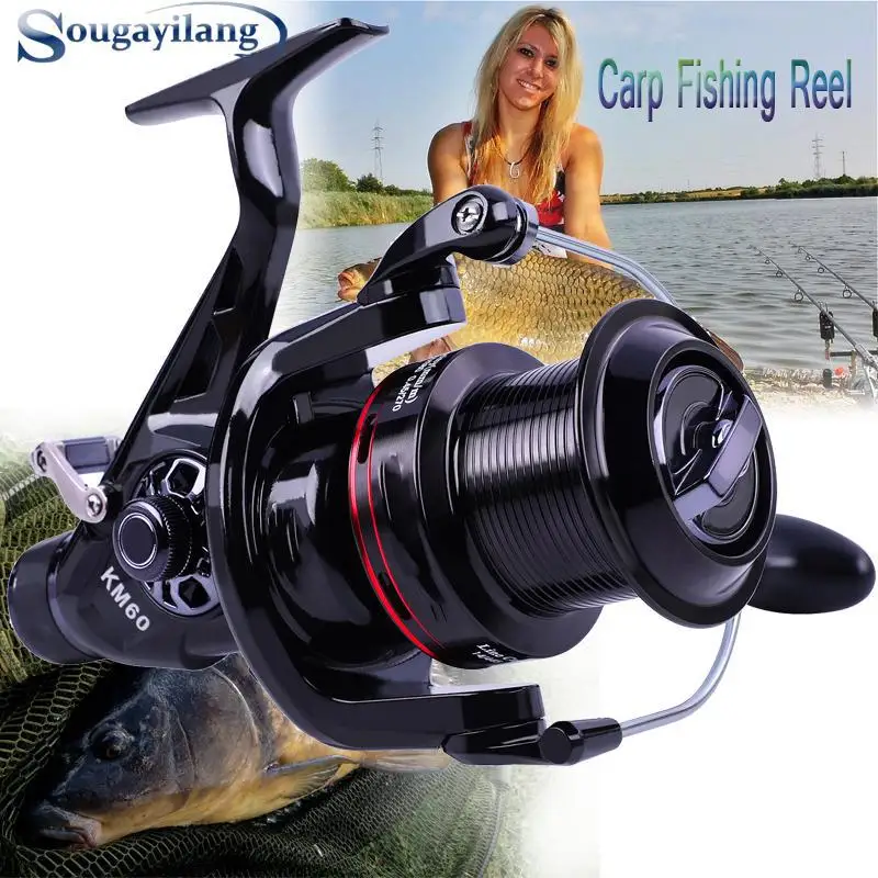 

Spinning Fishing Reel 5000/6000 12+1BB Aluminum Spool Saltwater Carp Fishing Reel Freshwater Fishing