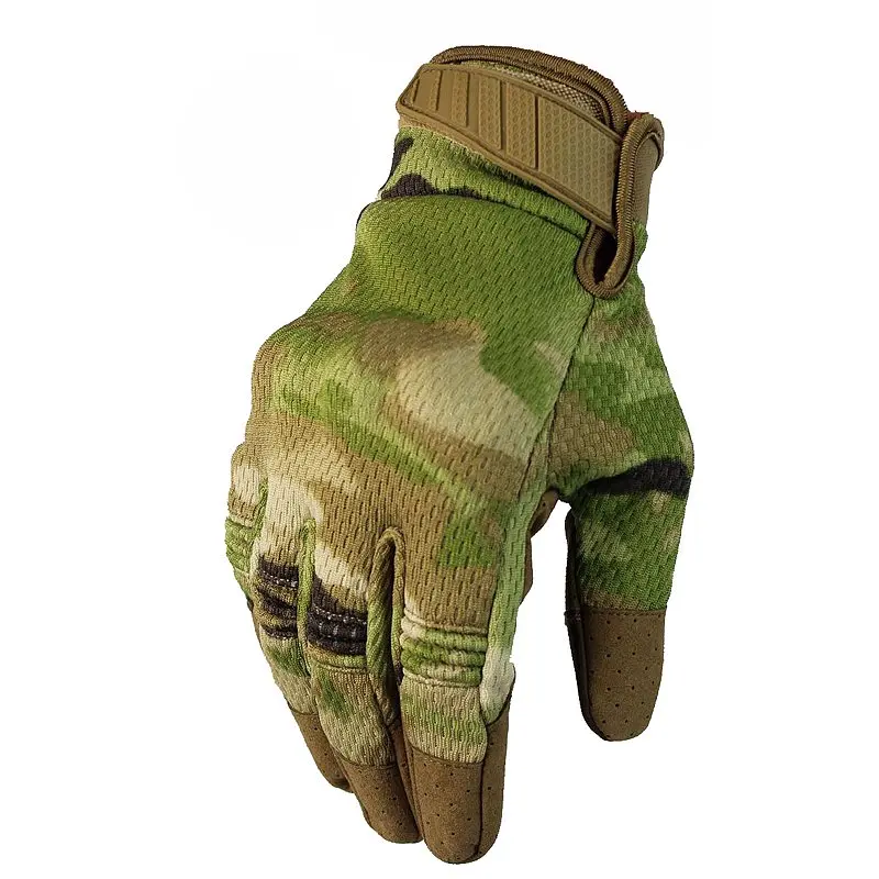 

Outdoor Camouflage Tactical Gloves Army Waterproof Paintball Shooting Military Gloves Airsoft Anti-Skid Full Finger Touch Screen