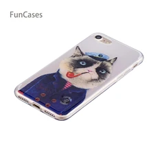 Flamingos caso Etui iPhone 7 suave TPU teléfono caso Telefoan unicornio funda de silicona para el iPhone 8 Quente Coque Telefoni
