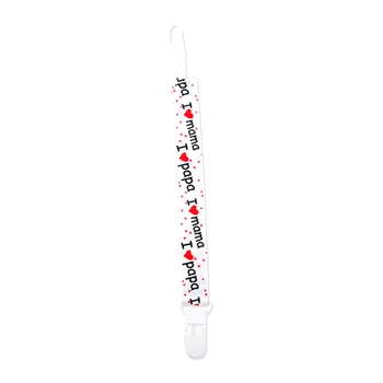 

Baby Pacifier Chain Clip Holder Nursing Teether Dummy Soother Nipple Leash Strap Clip Chain Anti-drop Rope pacifier Leash Stra