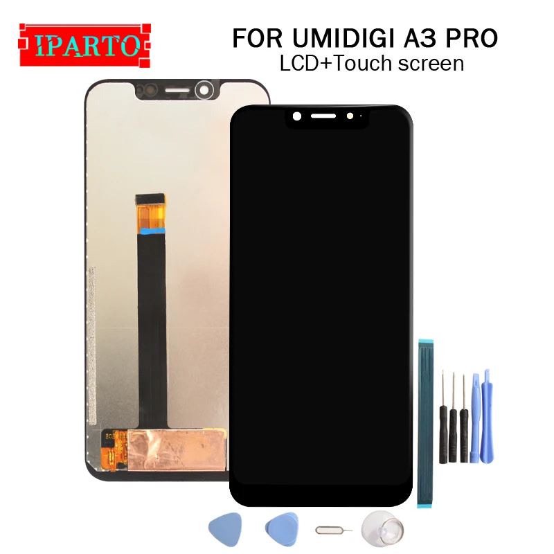 5 7 дюймов для UMIDIGI A3 PRO ЖК дисплей + кодирующий преобразователь сенсорного экрана в