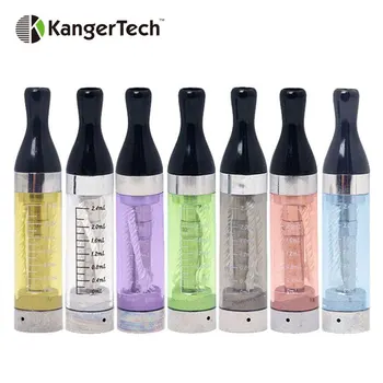 

Clearance 100% Original Kangertech T2 EGo CC Clearomizer 2.4ml Capacity Compatible With ego series Battery E-cig Atomizer