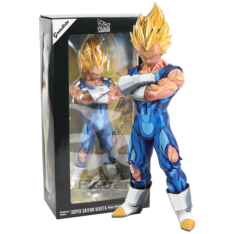 Dragon Ball Z Grandista Majin Vegeta/Супер Saiyan Сон Гоку манга размеры ПВХ фигурка Коллекционная модель игрушки