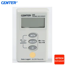 Регистратор данных водонепроницаемый настенный температурный Регистратор CENTER340