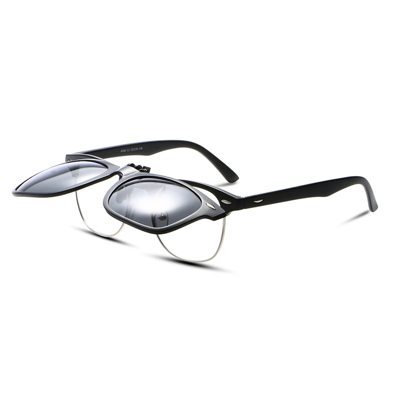 2017 Polarized Men's Sunglasses Vintage Clip Sunglasses For Women
