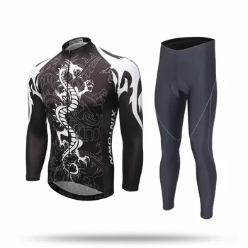 

XINTOWN Cycling Sets Long Sleeve Breathable Jersey Clothes Bicicleta Mountain Bike Ropa Ciclismo Bicycle Set Long Sleeve LONGSHE
