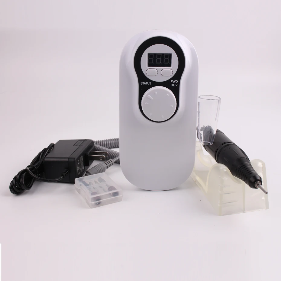 

Professional 30000RPM Portable Electric Nail Drill Machine Rechargeable Cordless Manicure Pedicure Set For Equipment File Tool