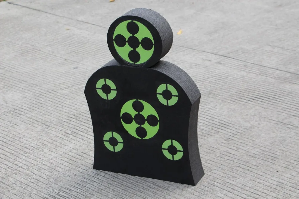 Archery Humanoid target 46*68*10CM XPE solid Polyhedron colorful