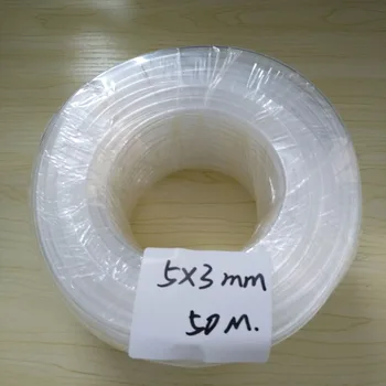 

50meters/lot water based solvent inks 5*3mm ink tube single ink tube 3*5mm inks tube factory