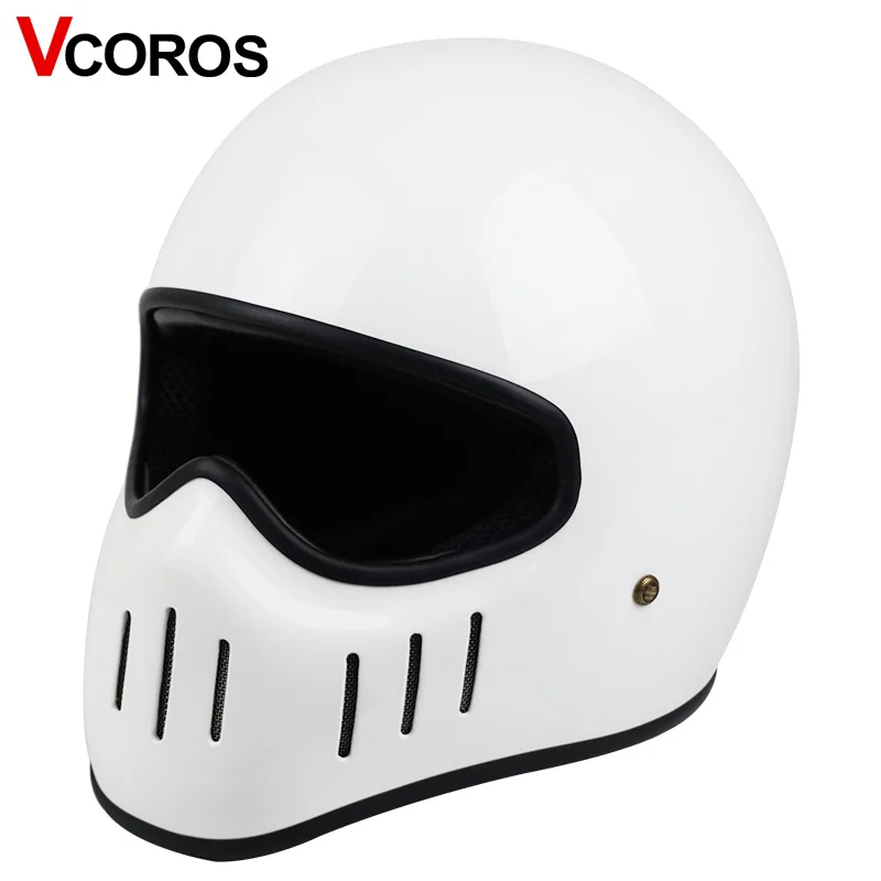 VCOROS Япония TT & CO Токио fibe стекло мото rcycle шлем Ретро полный уход за кожей лица rbike 02