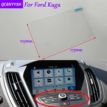 Автомобильная наклейка 8 дюймов gps навигационный экран Стеклянная Защитная пленка для Fora Kuga аксессуары управление ЖК-экраном Автомобильный Стайлинг
