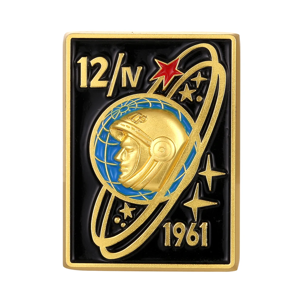 Брошь космонавта CCCP космонавт Юри Гагарин булавка значок "советский Космос"|badge badges|badge cccpbadge brooch | АлиЭкспресс