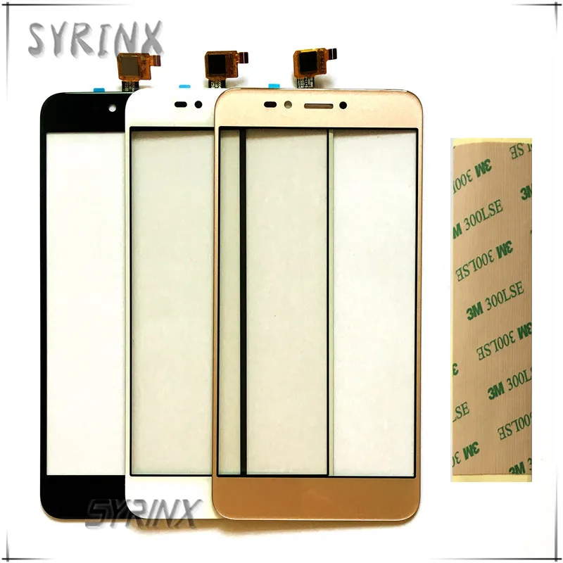 Syrinx + сенсорный экран с лентой 3M для BQ 5504 BQ5504 BQS BQS5504 дигитайзер панель стеклянный