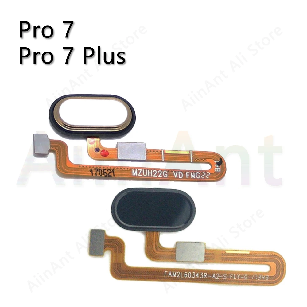 

Original Home Key Button Touch ID Fingerprint Sensor Flex Cable For Meizu Pro7 Pro 7 Plus Home Fingerprint Flex