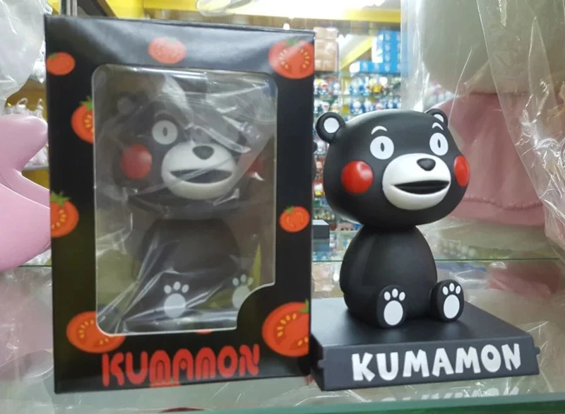 New Lovely Kumamon Japan Kumamoto Ken Mascot Bobble Head 10cm 4 Inch Cute Action Figure Action Figure Bobble Headfigures Action Figure Aliexpress