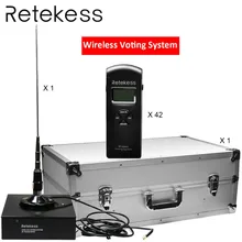 RETEKESS Подгонянная Беспроводная Конференц-система для голосования для большого митинга, Национального народного съезда