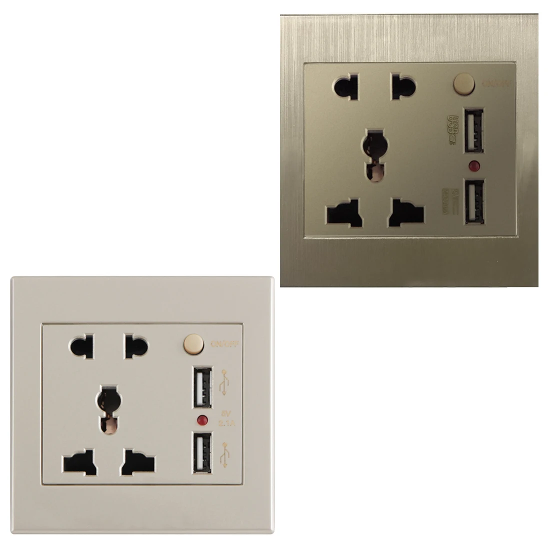 Многофункциональное зарядное устройство с двумя usb разъемами пять переключатель