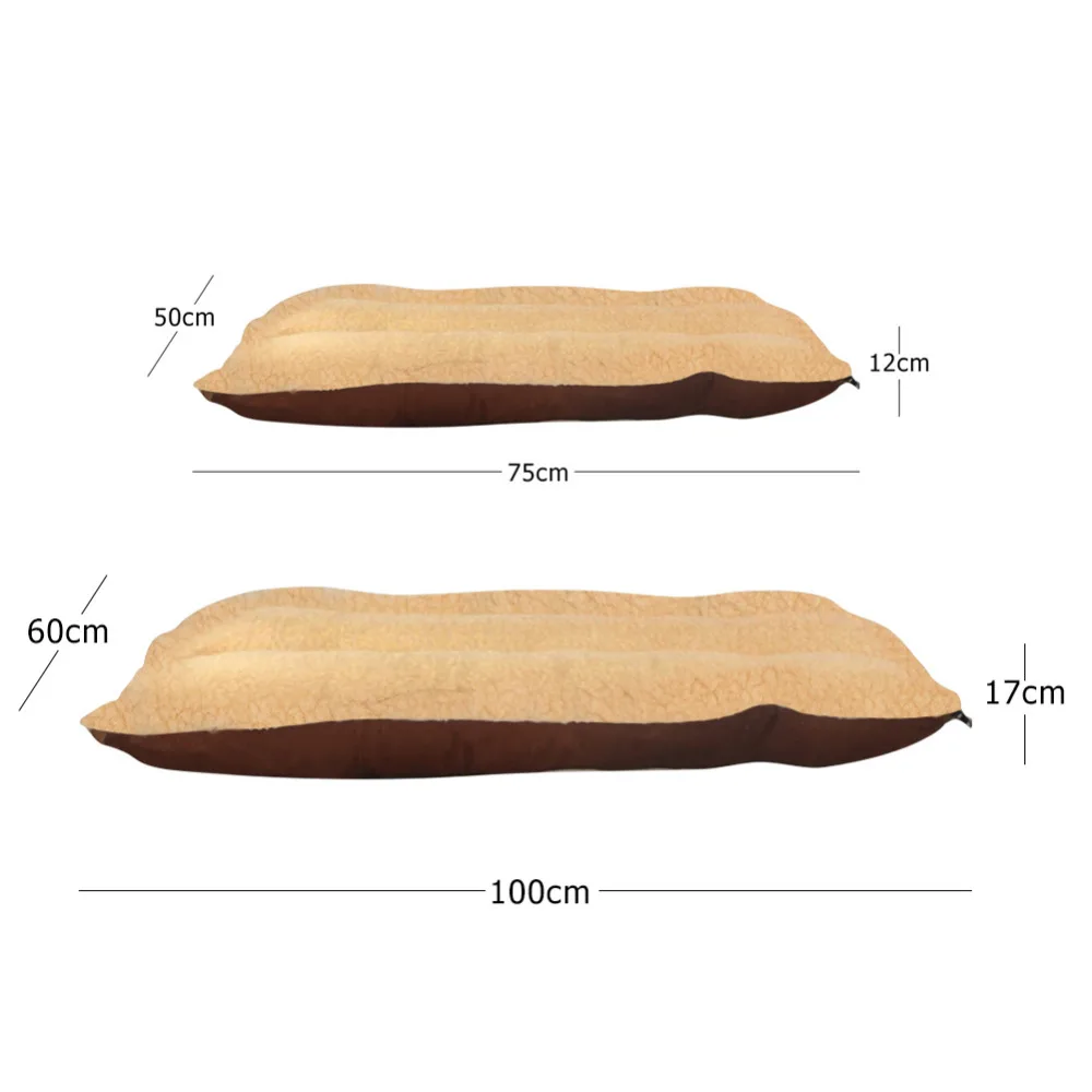 Зимний коврик для кровати собаки, утолщенная подушка для питомца, теплое одеяло для щенка, кошки, флисовые кровати для маленьких и больших собак, кошек