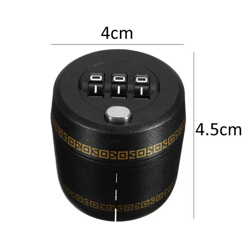 Bar Wine Cellar Professional Plastic Wine Liquor Bottle Lock Password Combination Lock Home Wine Stopper Plug Device Accessories