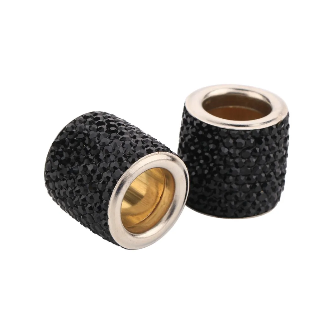 2 шт. Bling Rhinestone подголовник воротники автомобиля сидение для грузовика кольцо украшения 2 шт. Bling Rhinestone подголовник воротники автомобиля