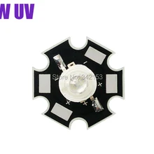 395-405nm 1 Вт 3 Вт 5 Вт 10 Вт УФ ультрафиолетовый фиолетовый высокой мощности Светодиодный светильник светодиодный светильник ings излучатель для вниз светильник
