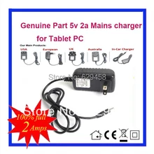 5 V 2A AC DC адаптер питания настенное зарядное устройство для Prestigio Multipad PMP7100D3G DUO 10,1