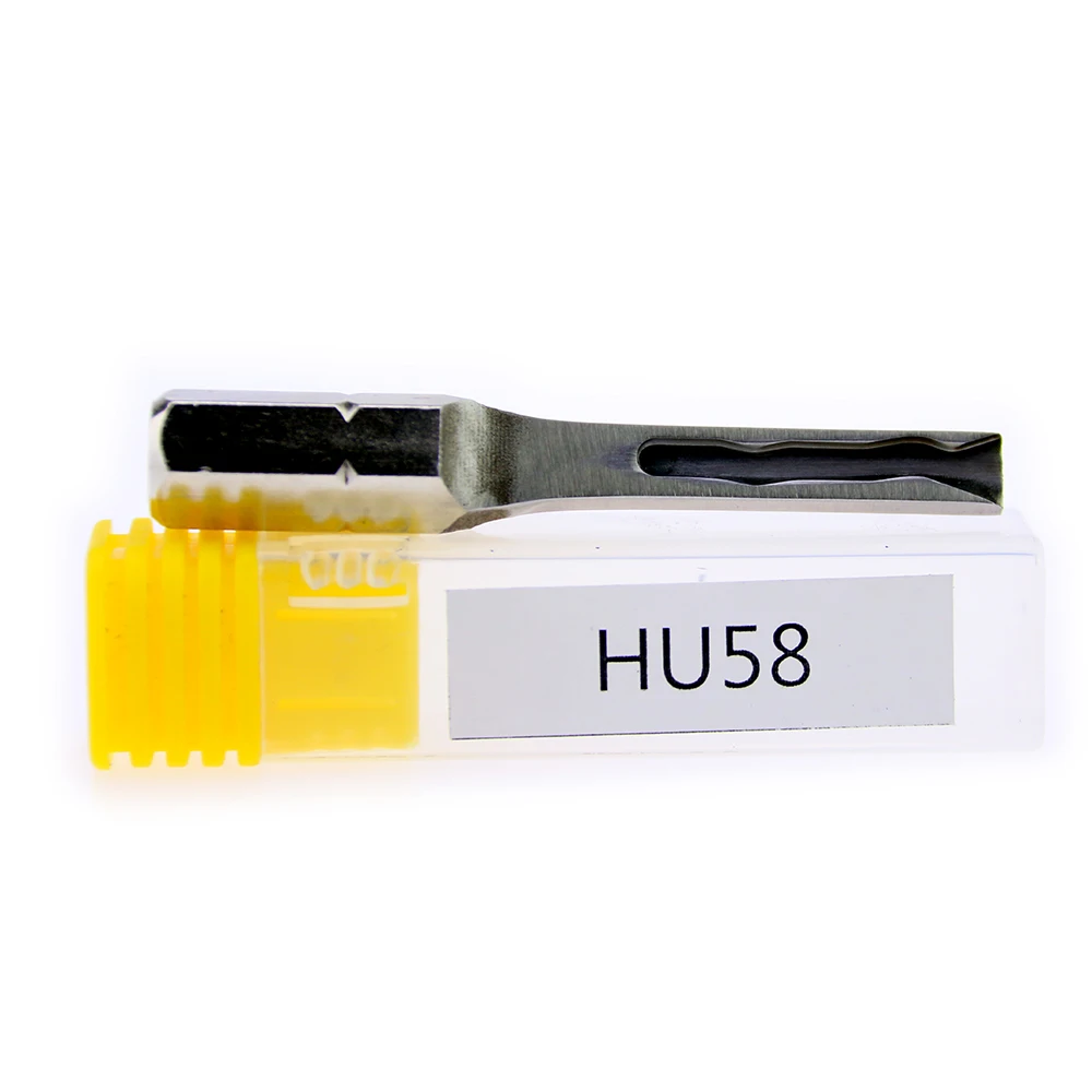 

HU58 Strong Force Power Key Stainless Steel Car Key For Professional Locksmith Tools Automotive Master Violent Unlock Key