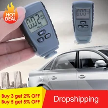 RM660 цифровой автомобильный толщиномер для покраски Авто металлическое покрытие лак толщина железа тестер Русский/Английский Руководство