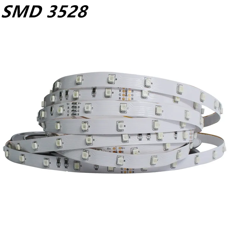 SMD 3528 5050 5630 3014 Светодиодная лента 12 В постоянного тока гибсветильник 60