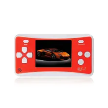 Лучший подарок для детей 2,5 дюймов портативные игровые приставки мини игровая консоль встроенный 89 классических игр Поддержка AV выход