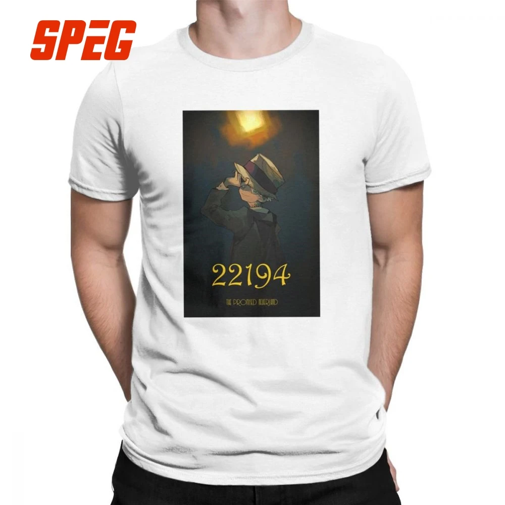 

Men's T-Shirts The Promised Neverland Novelty Pure Cotton Tee Shirt Short Sleeve T Shirts Round Collar Clothes New Arrival