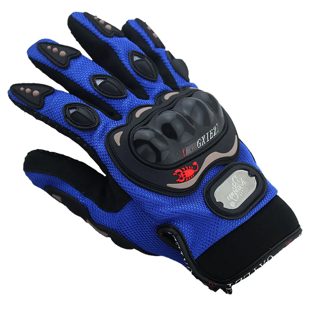 

Breathable Gloves Leather Gloves Motorcycle Gloves Driving Road Bike Protective Gloves for Men