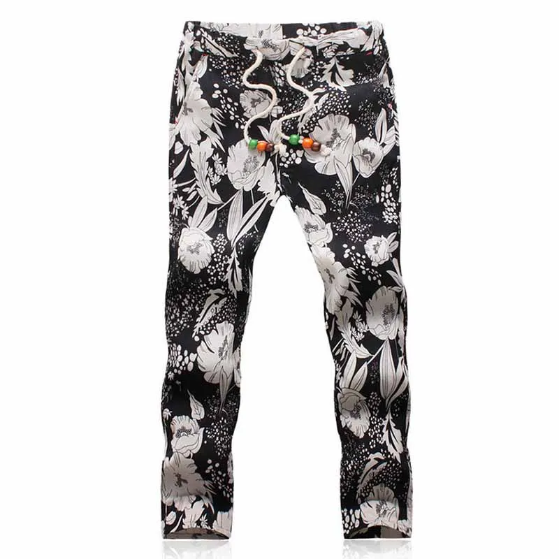 60 Vintage Mens Tight Ankle Length Floral Joggers Hosen Men Camo Inspiration Mens Patterned Joggers 60 Vintage Mens Tight Ankle Length Floral Joggers Hosen Men Camo Inspiration Mens Patterned Joggers