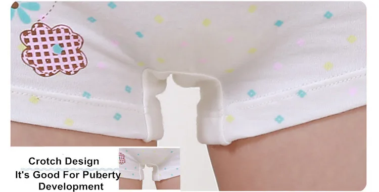 Puberty teenager tank top underwear set for girls 23