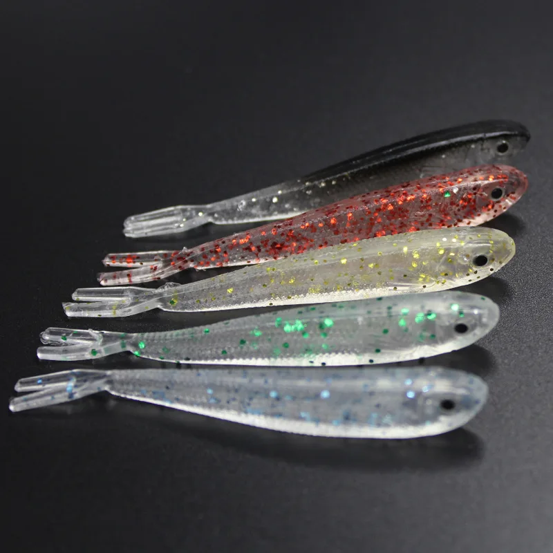 

Scissors Tail Cut Soft Bait Fishing Lure Worm Live Vivid Fish 2.5g/7.5cm Fresh&Saltwater