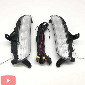 

Car Styling with dimmer function LED daytime running light with turn signals for GAC Trumpchi GS4 2015 2016 2017