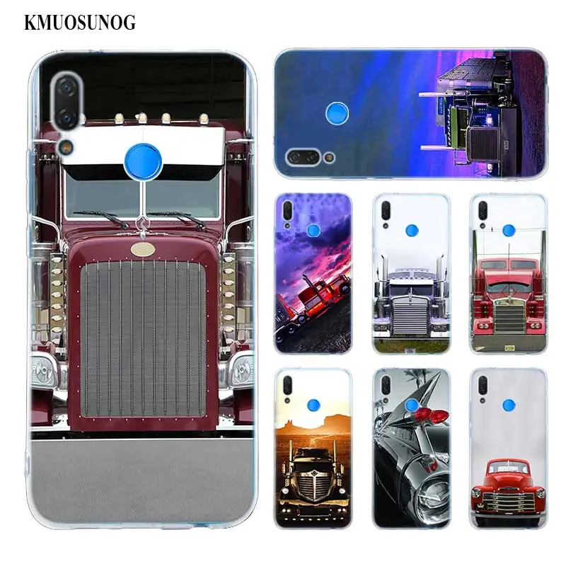 

Hot Greatest Trucks Soft Silicone Phone Case for Huawei P Smart Plus 2019 P30 P20 P10 P9 P8 Pro Lite 2017 Mini Cover