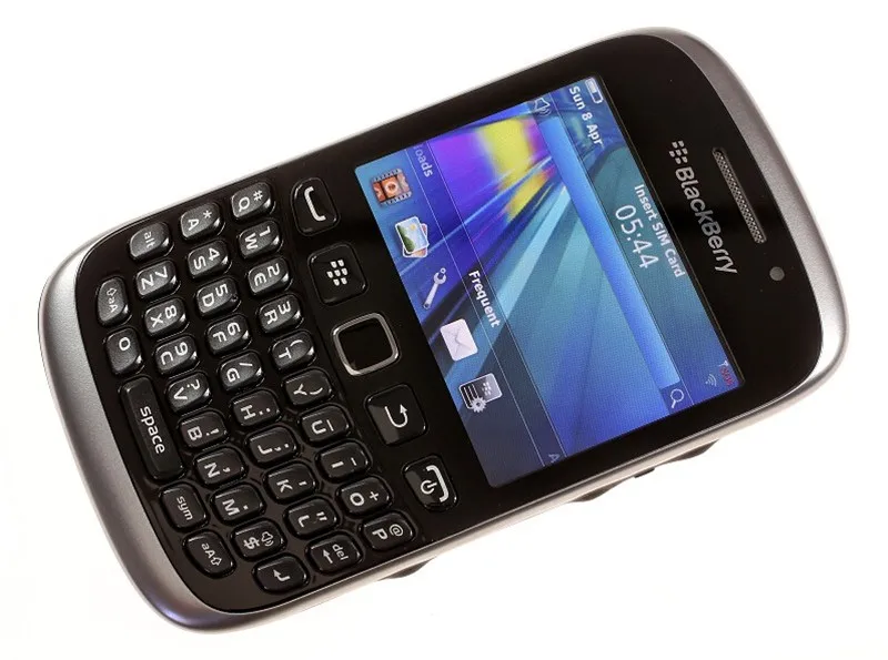 Разблокированный Blackberry Curve 9320 WCDMA 3MP 512MB rom 1150mAh gps wifi Восстановленный сотовый телефон