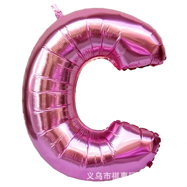 40 Inch Pink Letter Balloons Alphabet Balloons Team Bride TO Be Foil 