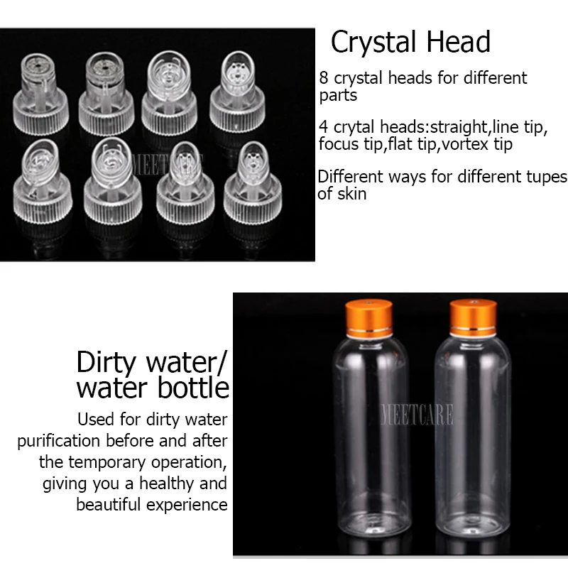 Инъекция кислорода Spary вода инъекции красота инструмент для ухода за кожей микро маленькие пузырьки удаления угрей вакуумный очиститель пор