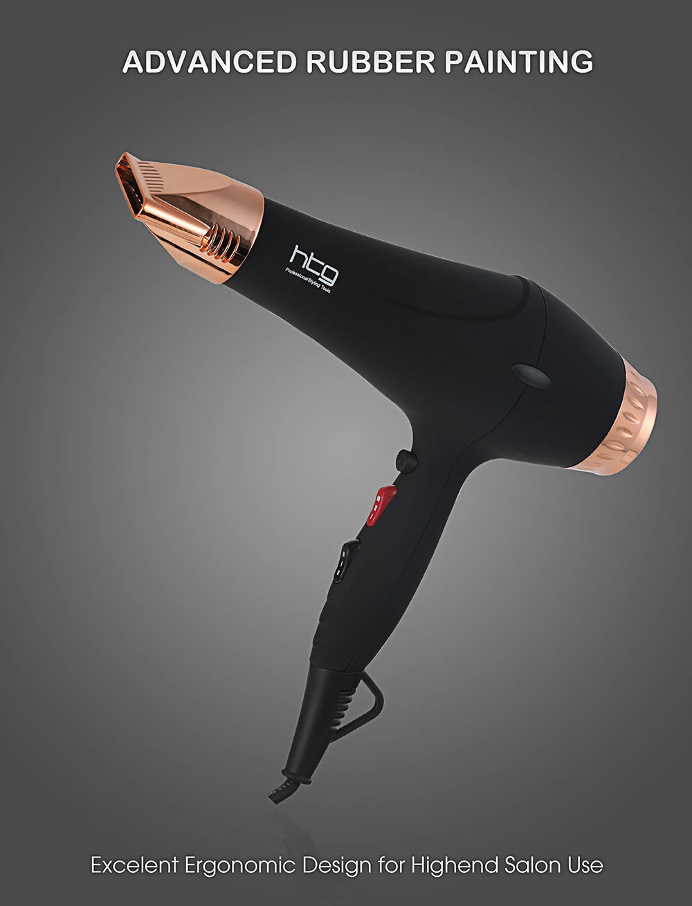  Russia Ship HTG 2300W powerful professional Hair Dryer Negative ion Ionic & Infrared Blow Dryer EU 