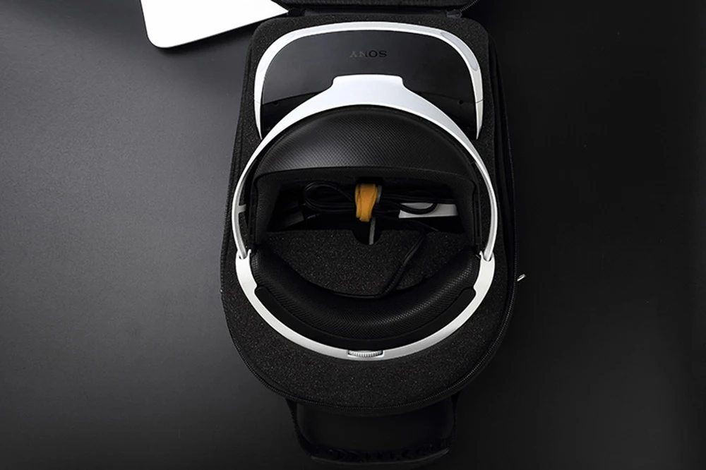 Жесткий хранения Путешествия Проведение Box чехол сумка для Sony Playstation 4 PS4 VR(psvr) виртуальной реальности Гарнитура