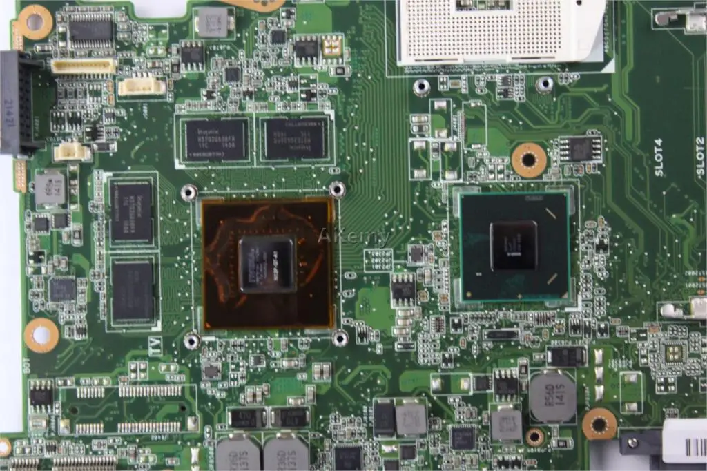 AK N53SV материнская плата для ноутбука ASUS N53SN N53SM N53S N53 тест оригинальная GT630M