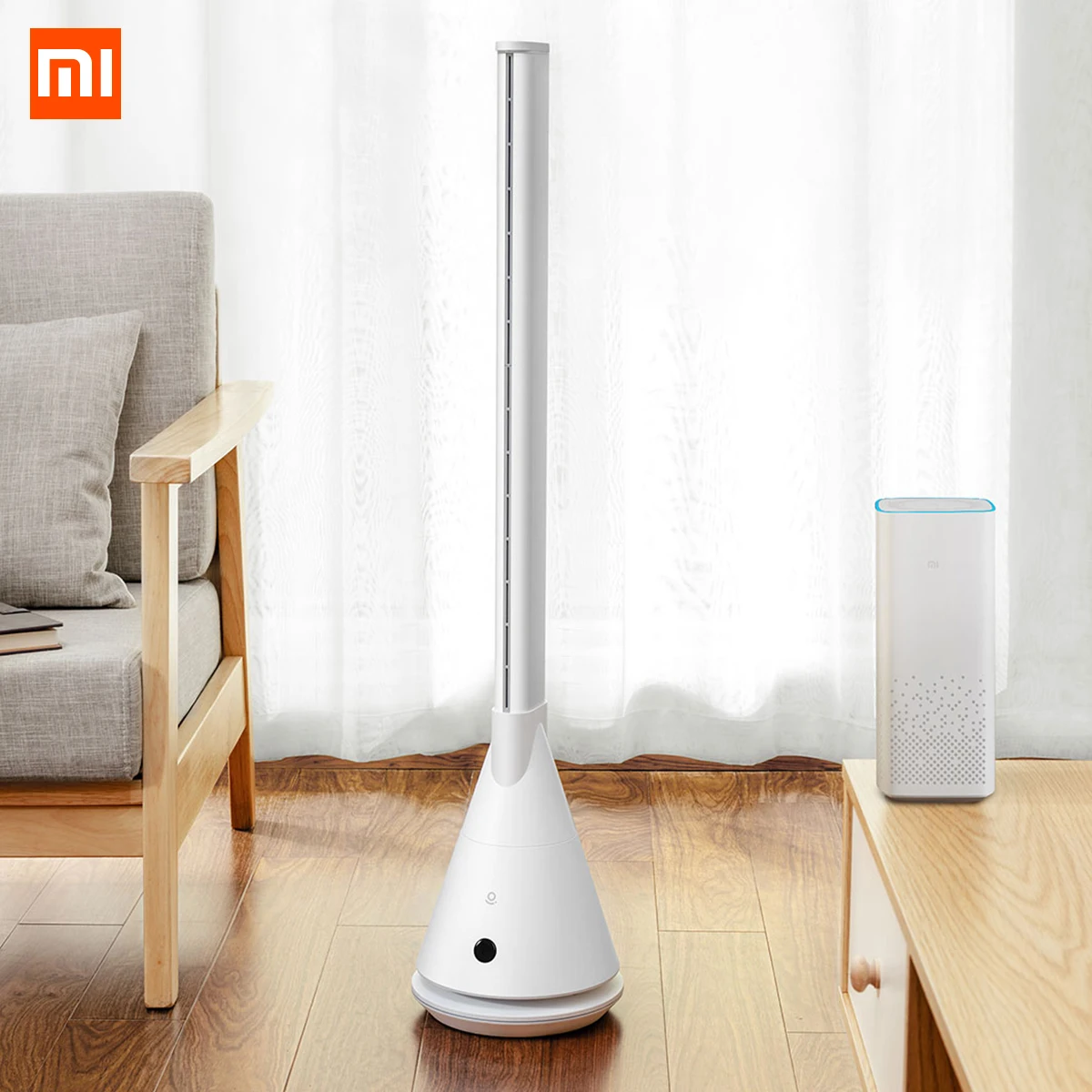 Новый Xiao mi Rosou SS4 Leafless вентилятор с ножкой jia Home приложение управление 11 скорость