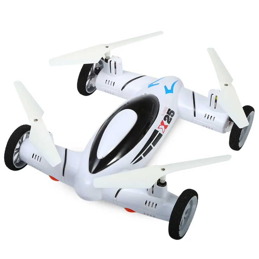 

RC Quadcopters 2.4G 8CH 6 Axis Gyro Headless Mode UFO Land / Sky RC Helicopter with Light Hover Function Drone Toys Gifts