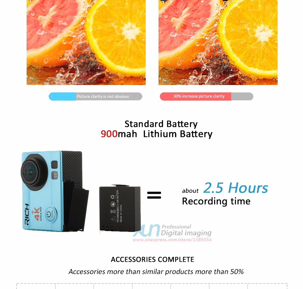 11 action camera 4k