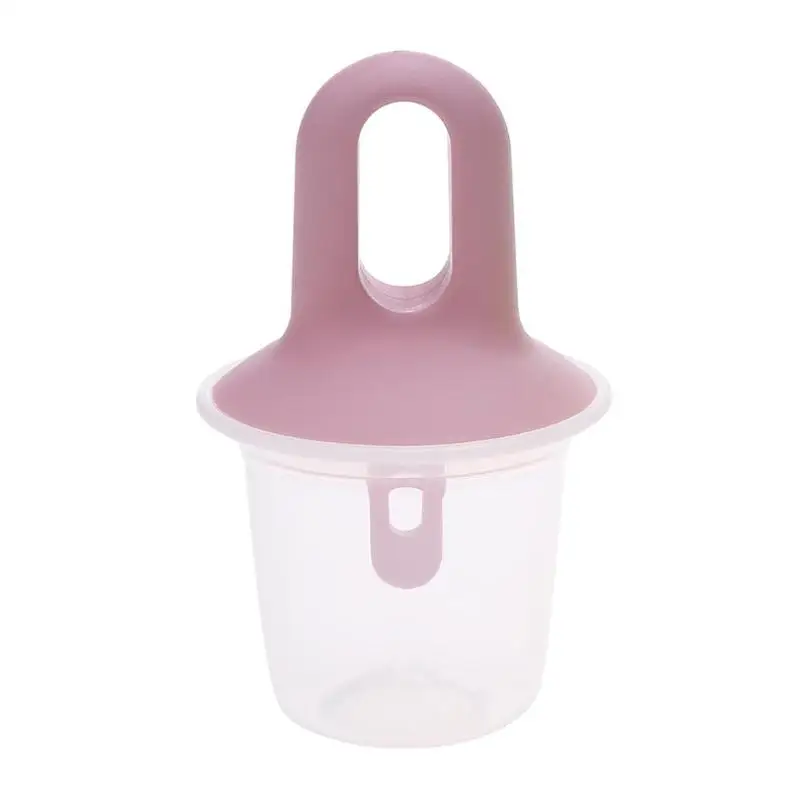 DIY льда формы для крема замороженный кубик льда ванны производитель плесень лоток сковорода кухонный инструмент мороженое производитель мороженого Popsicle Maker Высокое качество Новинка - Цвет: Розовый