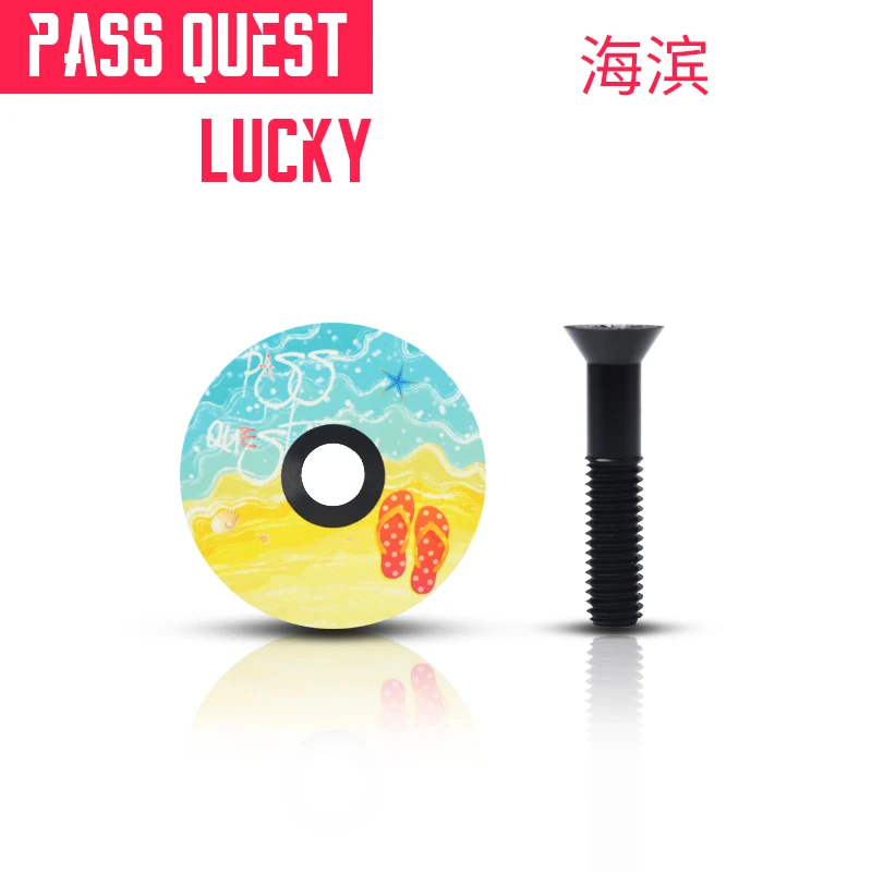 Ультралегкая велосипедная гарнитура PASS QUEST 6g из алюминиевого сплава верхняя