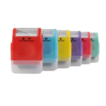 

1x Painting Teaching Tools Personal Identity Protection Stamp Roller Seal Private Information Guarding Theft Prevention Stamper